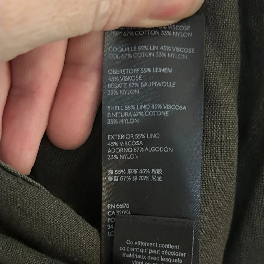 Free People Dark Green Utility Jacket - Picture 8 of 8